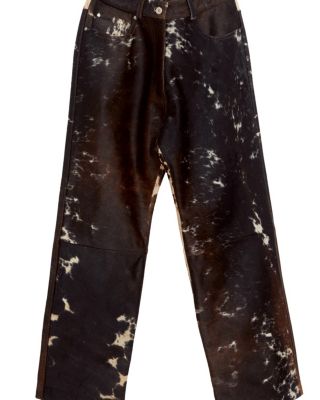 Limited Cow Hide Leather Pants