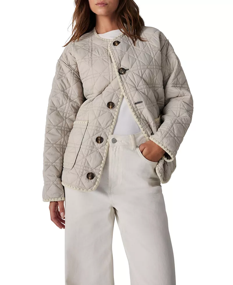 Mint Velvet Women's Reversible Quilted Jacket