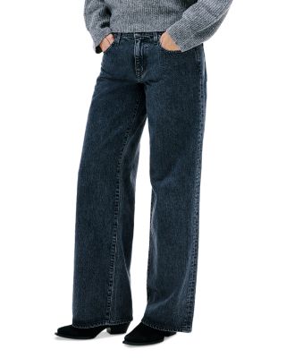 Mica Low Rise Relaxed Wide Jeans in No Mans Land