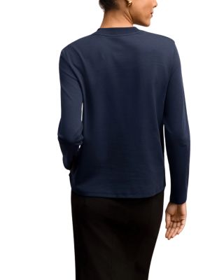  Raquel Long-Sleeve Tee Organic Pima Cotton