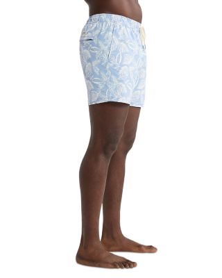 Bungalow Printed 5" Swim Trunks