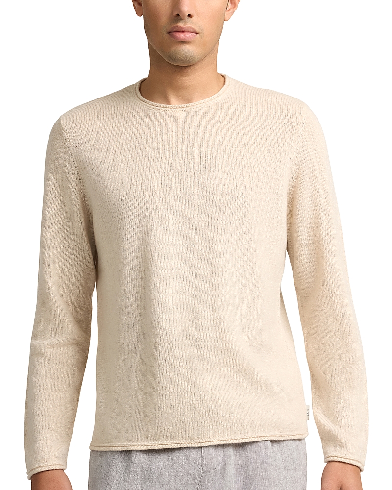 Onia Linen Cashmere Rollneck Sweater