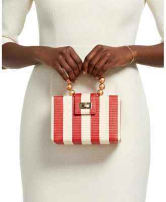  The Louisa Woven Straw Clutch Bag