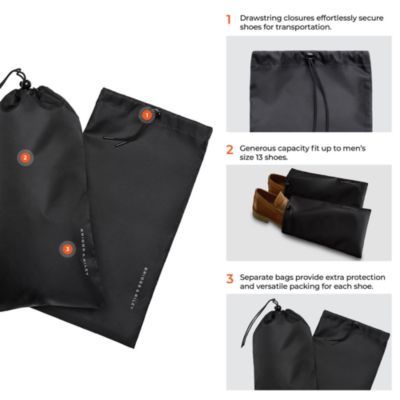 Shoe Bags, Pack of 2