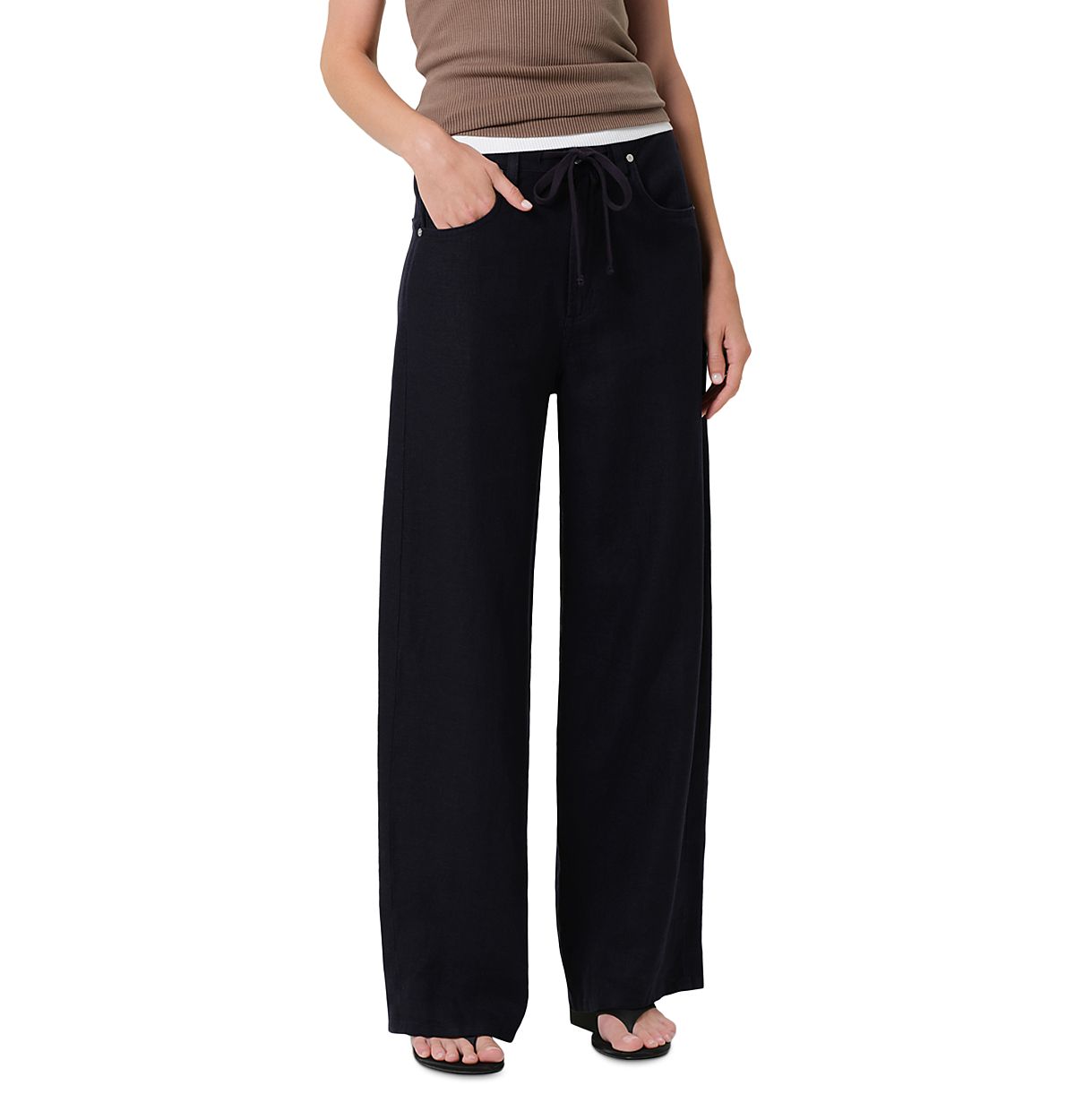 Citizens of Humanity Brynn Drawstring Linen Trousers