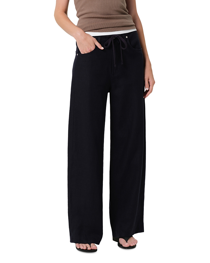 Citizens of Humanity Brynn Drawstring Linen Trousers