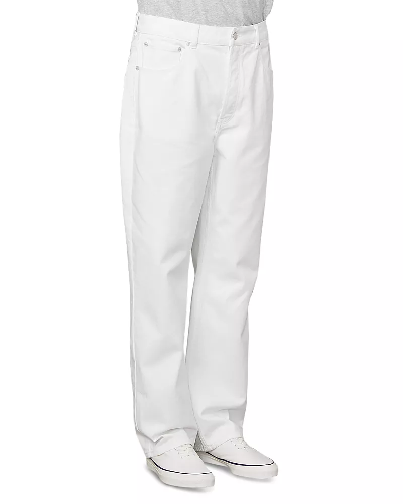 Officine Generale Vintage Original Wash Jeans in Ecru