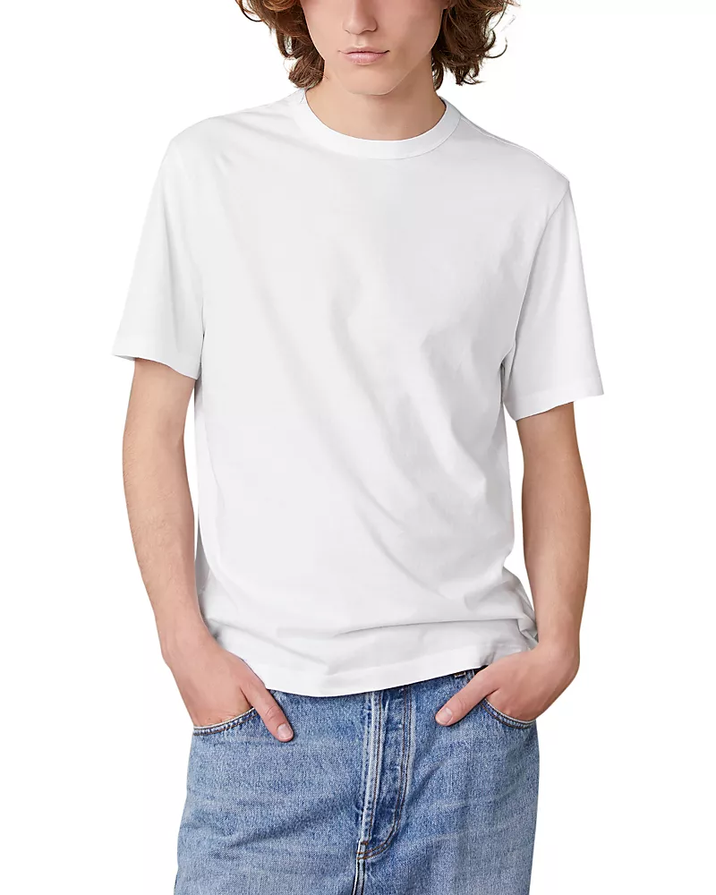 Officine Generale Crewneck Cotton Tee