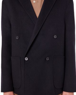 Maxwell Double Breasted Wool Coat