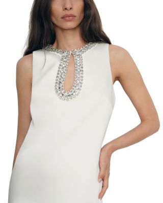 Embellished Mini Dress