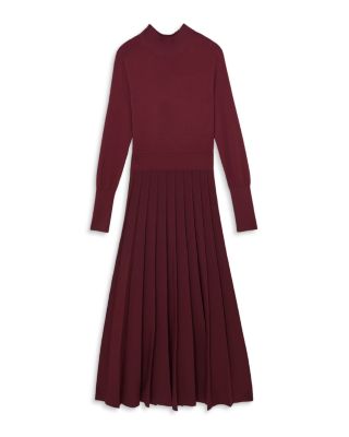 Belted Knitted Midi Dress