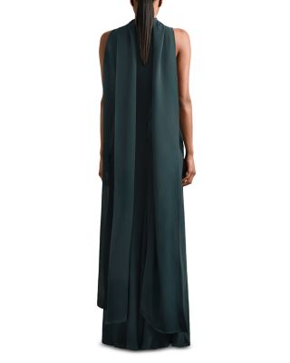Greta Cape Back Gown