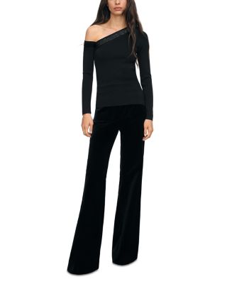 Beaded Off Shoulder Top