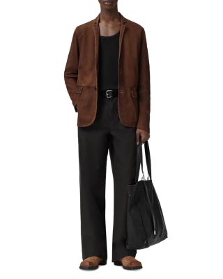 Monet Waxed Suede Regular Fit Blazer