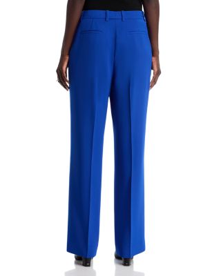 Peak Lapel Blazer & Gates Full Leg Pants