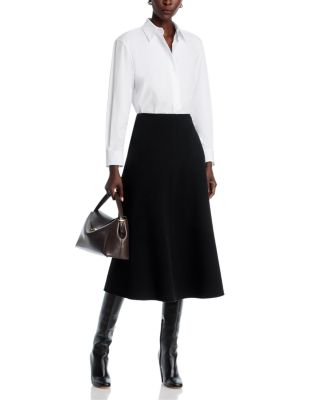 Fitted Cinched Waist Shirt