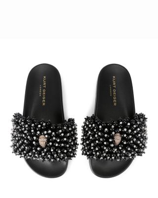 Women's Meena Eagle Beaded Slides