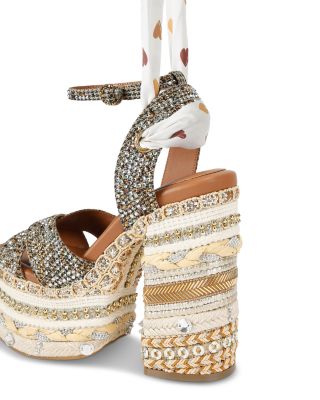 Women's Chelsea Scarf Platform Sandals