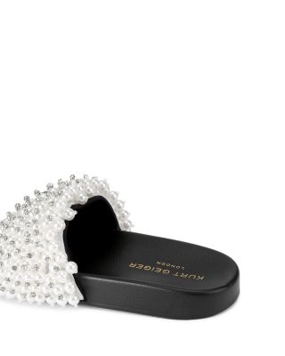 Women's Meena Eagle Beaded Slides