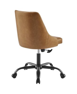 Designate Swivel Faux Leather Office Chair