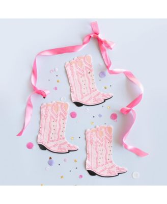  Pony Tales Cowgirl Boot Large Paper Napkins, Set of 16