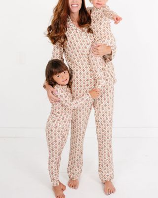Holly Trellis Bamboo Pajama Set