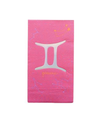  Zodiac Themed Paper Party Guest Napkins, Set of 16