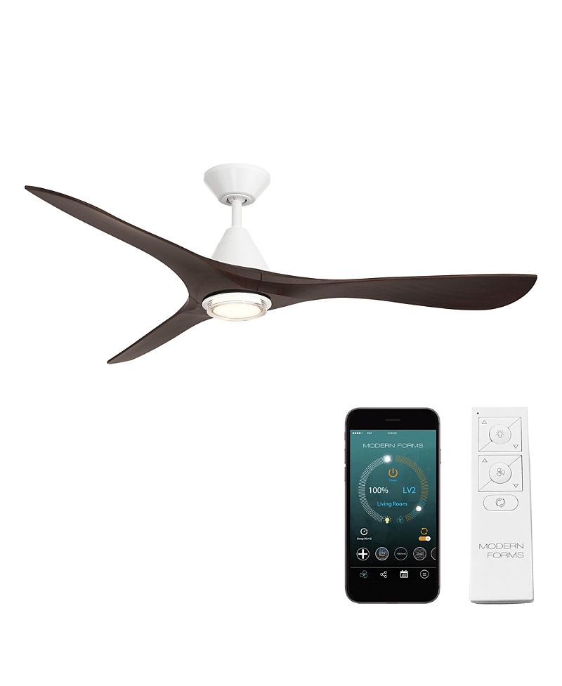 Modern Forms Fans Carve 60 in Selectable 2700-3000-4000-5000K Led Indoor or Outdoor Smart Home Ceiling Fan