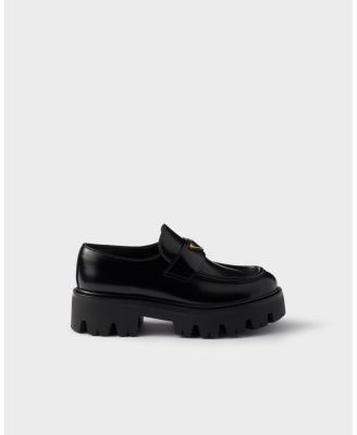  Women's Brushed Leather Loafers