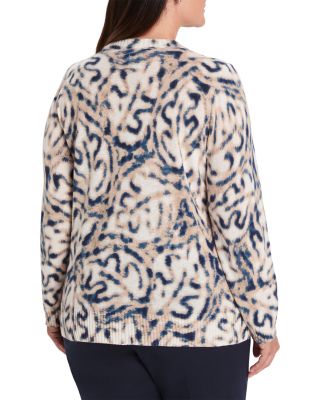 Blurry Leaf Supersoft Sweater