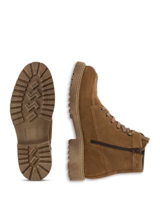 Men's Suede Leather Chunky Ankle Boots