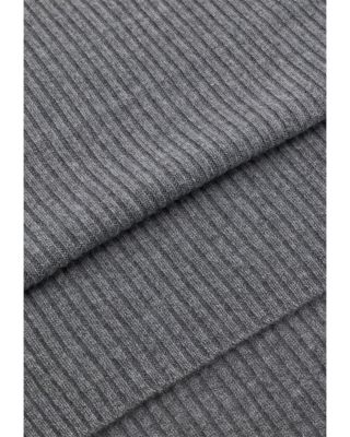 Men's Ribbed Cashmere Scarf