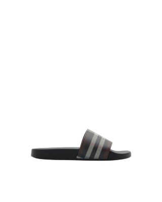 Women's Check Slides