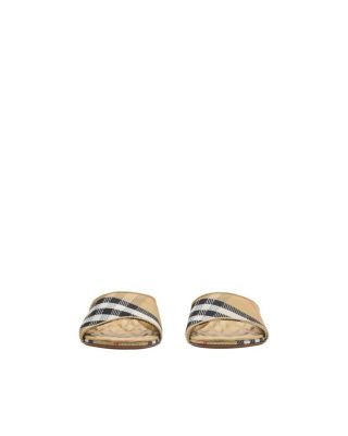 Women's Check Sloane Mules