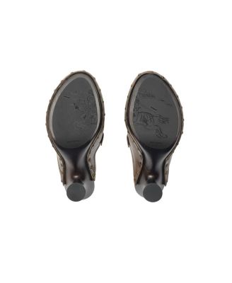 Women's Leather Potter Clogs