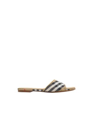 Women&#39;s Check Sloane Slides