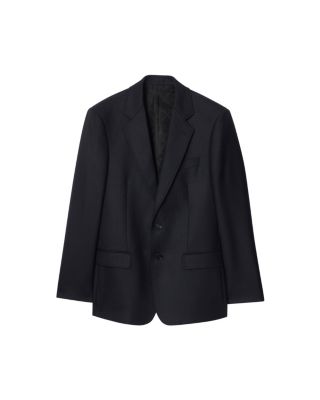 Check Wool Tailored Jacket