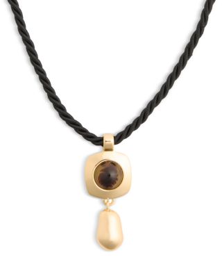 Bead Pendant Necklace, 17" - Exclusive