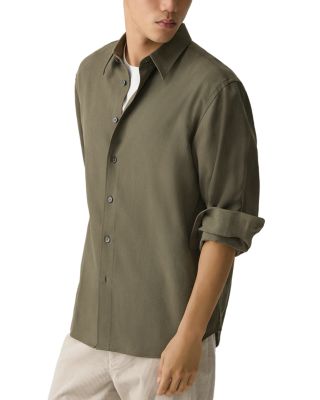 Relaxed Shirt in Leaf Twill