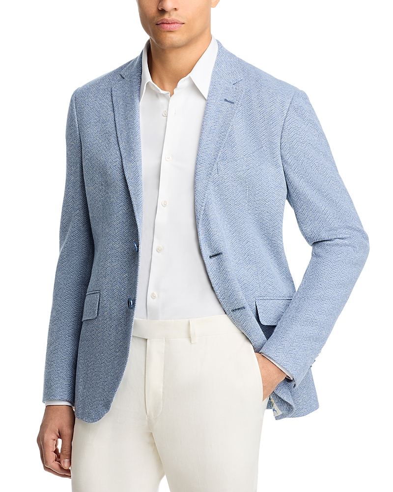 Etro Chevron Jersey Sport Coat