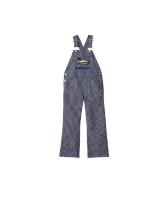 Boys' Striped Denim Dungarees - Little Kid, Big Kid