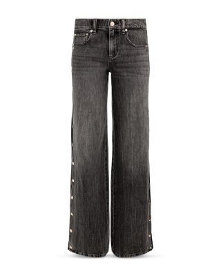 Amazing Low Rise Wide Leg Jeans in Vintage Black