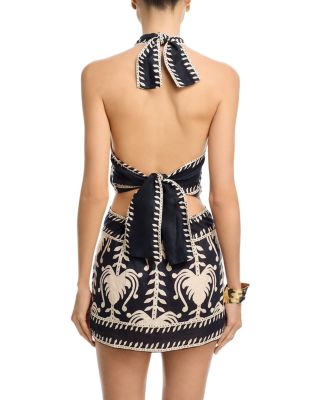 Linen Strength Mini Dress