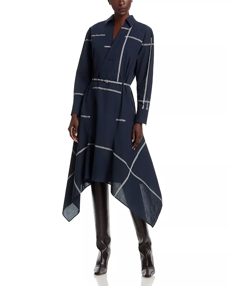 Boss Doloh Handkerchief Hem Dress
