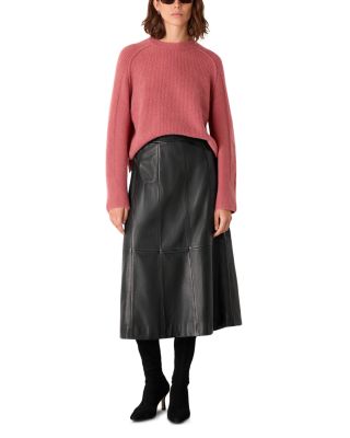 Aria Wool Blend Crew Knit Sweater