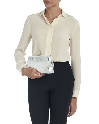 Classic Manuela Leather Clutch