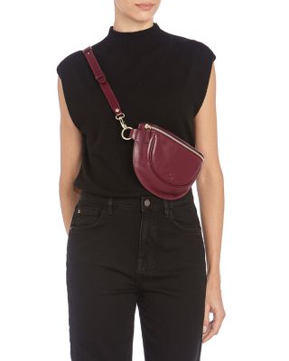 Oliveta Leather Belt Bag