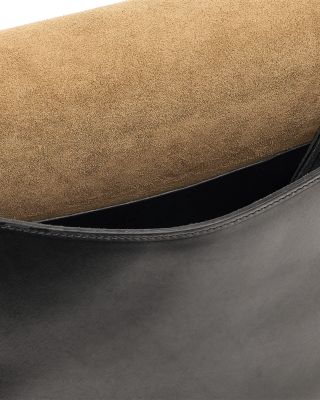 Consuelo Brass Ring Leather Crossbody