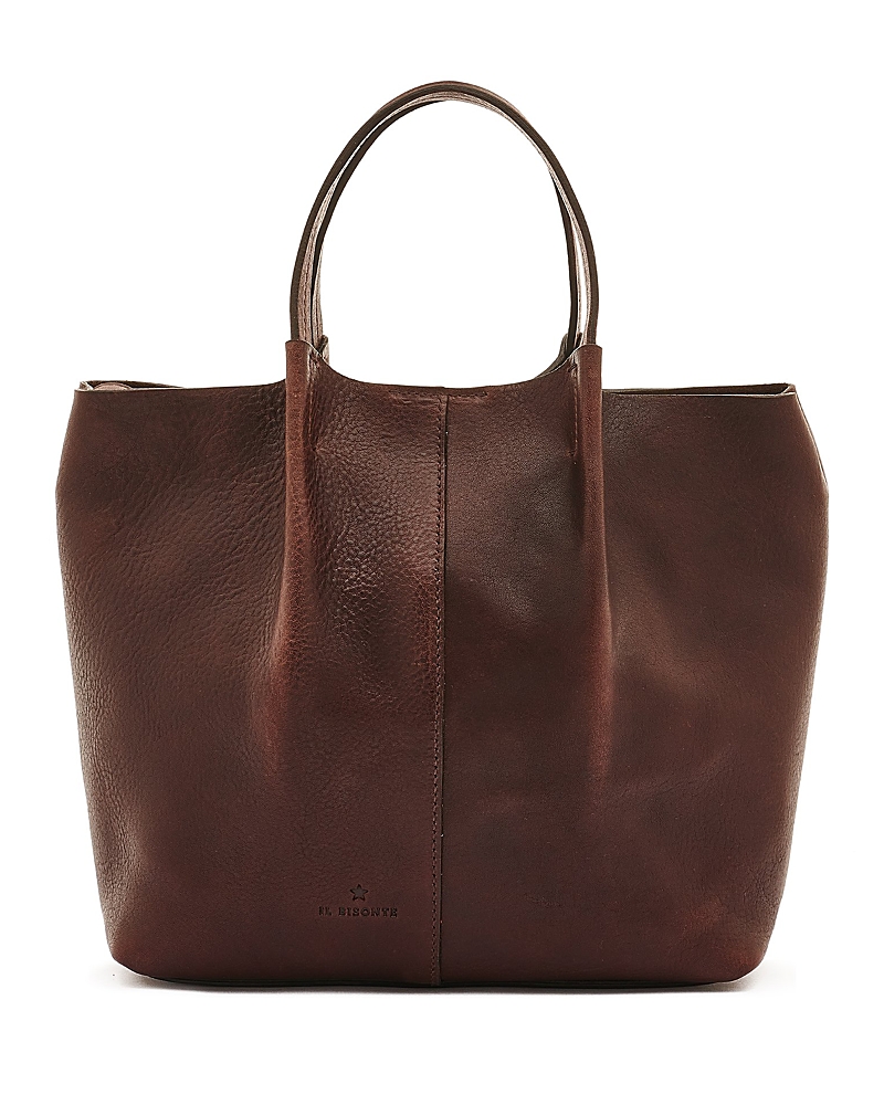 Il Bisonte Nina Pleated Leather Crossbody