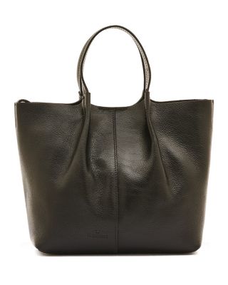 Nina Pleated Leather Crossbody 